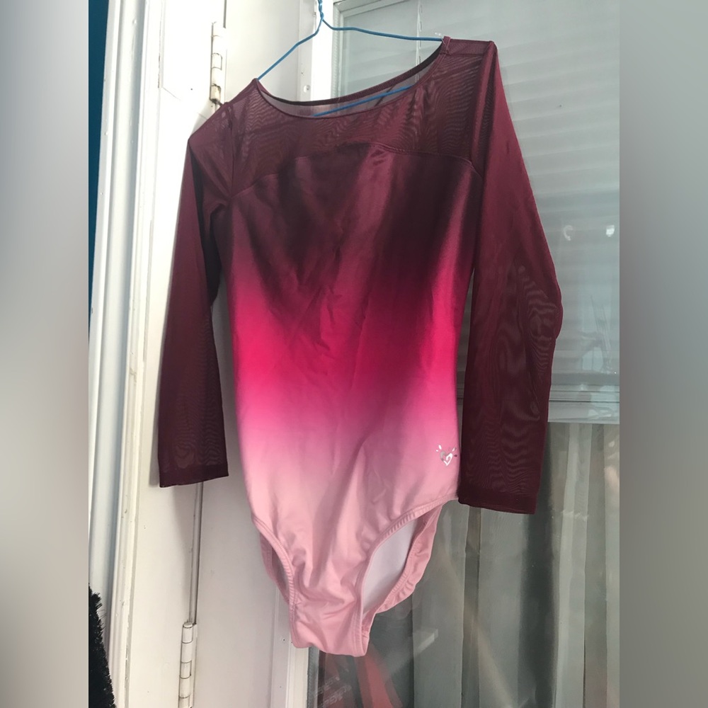 Girls size 18 (XL) Justice bodysuit for dance or gymnastics